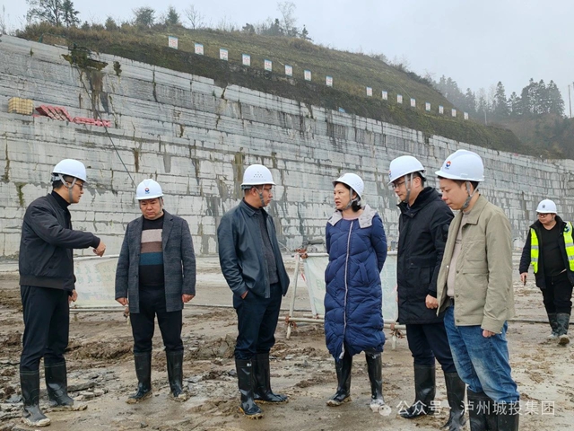 泸州两江控股集团领导率队督导全国“两会”期间安全生产工作