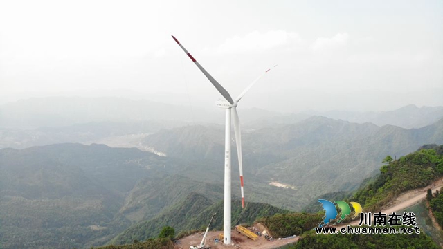 川南首座风力发电场——古蔺德耀风力发电场项目全面恢复运行(图1)