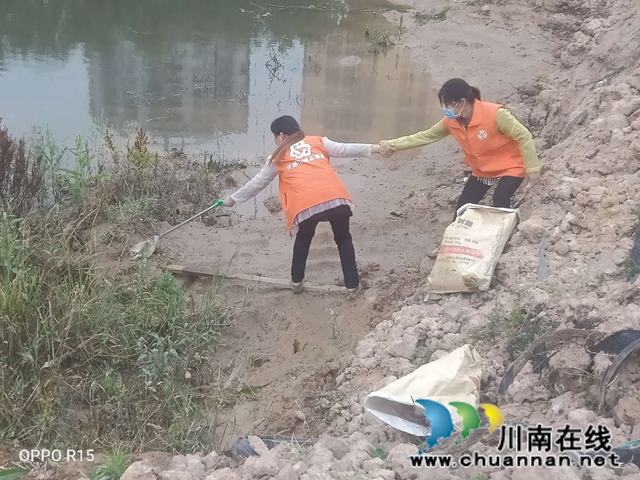 瀘縣玉蟾街道：狠抓河道整治 守護綠水青山(圖11)