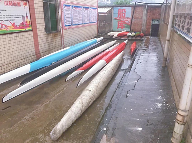 泸州市水上运动项目设备“艇”进泸县九中(图4)