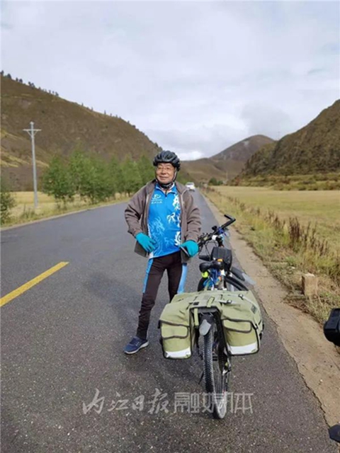 24天2160公里！隆昌古稀老人骑自行车到拉萨(图8)