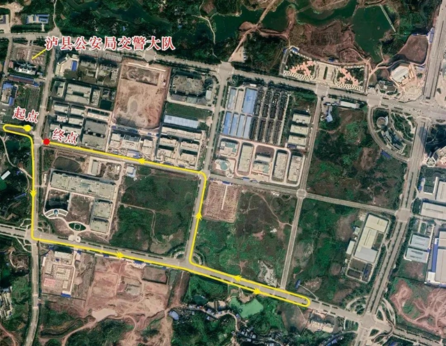 注意！19日起泸县科目三考试路线有变动：新增3条、原有路线停用