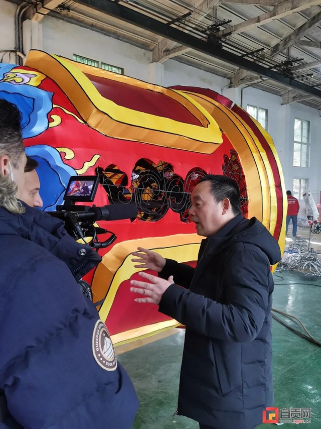 走出去！自贡彩灯将登陆法国电视台(图3)