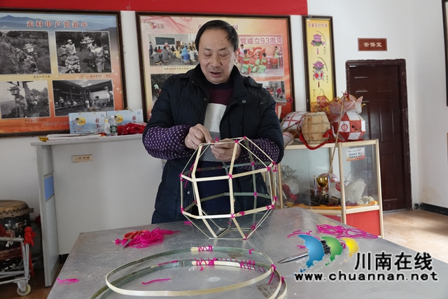 非遗传承 古蔺“冬奥”花灯闹元宵(图2)