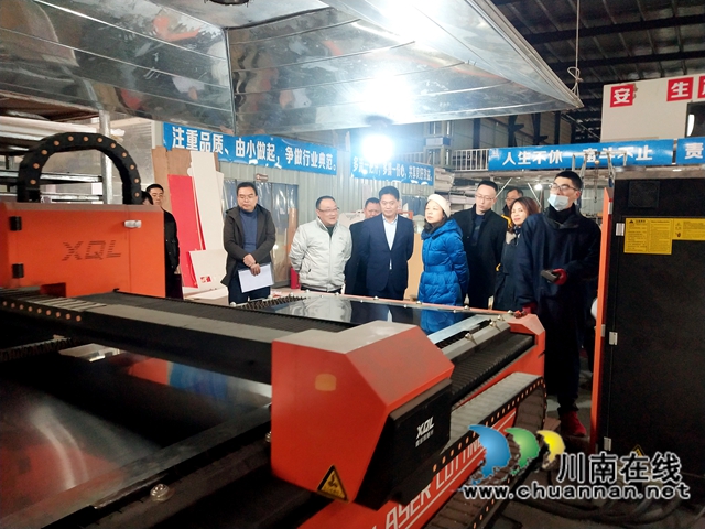 民建泸州市企业委员会走访调研市属二支部会员企业(图2) 民建泸州市企业委员会走访调研市属二支部会员企业(图2)