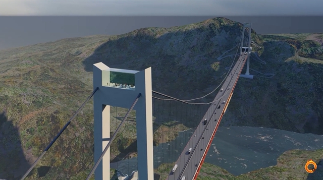 悬空长廊、蹦极跳台……连接川黔,古蔺这座桥上将建一处4A景区(图2) 悬空长廊、蹦极跳台……连接川黔,古蔺这座桥上将建一处4A景区(图2)