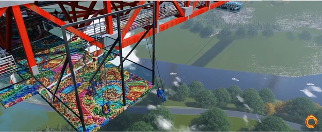 悬空长廊、蹦极跳台……连接川黔,古蔺这座桥上将建一处4A景区(图4) 悬空长廊、蹦极跳台……连接川黔,古蔺这座桥上将建一处4A景区(图4)