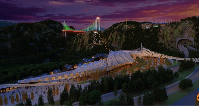 悬空长廊、蹦极跳台……连接川黔,古蔺这座桥上将建一处4A景区(图8) 悬空长廊、蹦极跳台……连接川黔,古蔺这座桥上将建一处4A景区(图8)