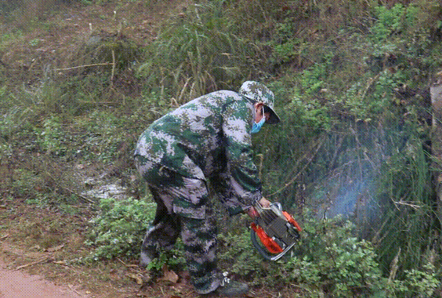 泸县百和镇开展2022年森林防灭火应急演练(图5)