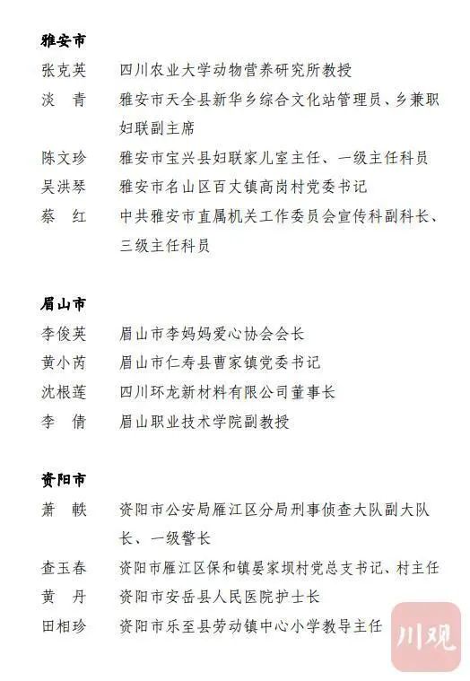 四川三八红旗手（集体）名单公布，泸州她们上榜！(图8)