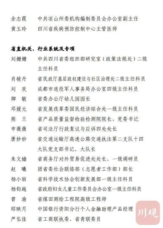 四川三八红旗手（集体）名单公布，泸州她们上榜！(图10)