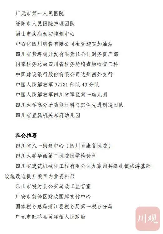 四川三八红旗手（集体）名单公布，泸州她们上榜！(图22)