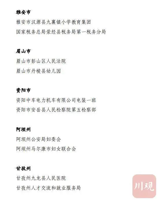 四川三八红旗手（集体）名单公布，泸州她们上榜！(图20)