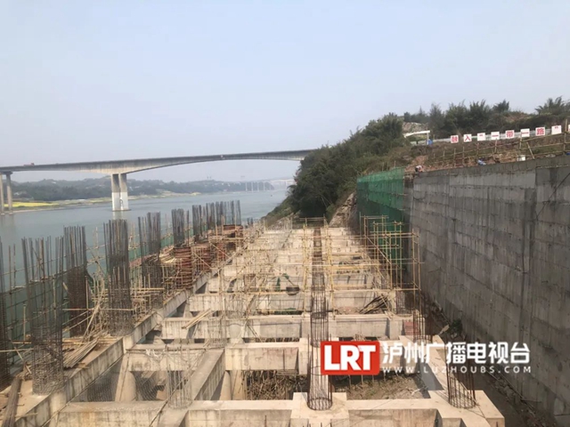 泸州最大散货码头建成这样了！(图2)