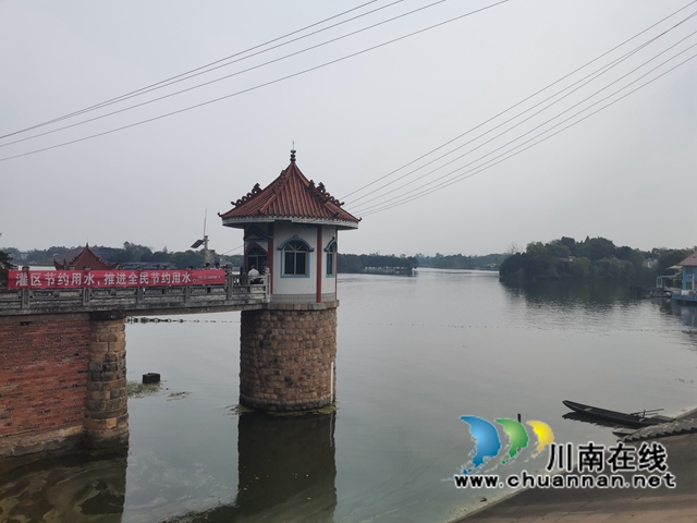 泸县三溪口水库开闸放水  满足6.5万稻田春耕所需(图2)