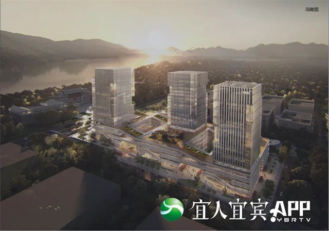 预计年底交付使用!宜宾市“双城”大学科技园项目初现雏形(图1) 预计年底交付使用!宜宾市“双城”大学科技园项目初现雏形(图1)