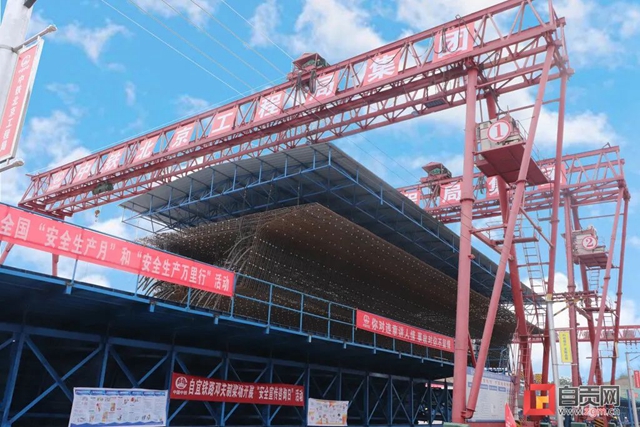 最新进展!成自宜高铁建设如火如荼(图8) 最新进展!成自宜高铁建设如火如荼(图8)