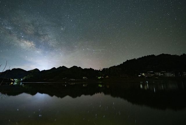 美爆！古蔺春日星空繁星灿烂 银河高悬 浪漫至极(图4)