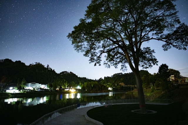 美爆！古蔺春日星空繁星灿烂 银河高悬 浪漫至极(图6)