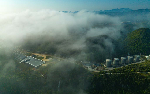 云瞰郎酒庄园丨 世界级酒庄 云霞供养 美不胜收(图14)