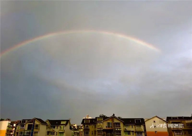 快看天上！内江人的朋友圈被它刷屏了(图9)