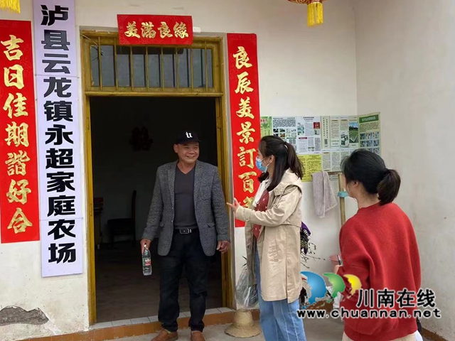 泸县云龙镇：为民营经济人士送政策上门