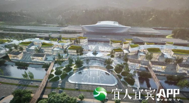 定了!高铁宜宾站区域将这样建,塔楼、中央公园、商业区……(图2) 2.jpg
