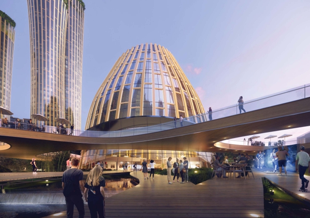 定了!高铁宜宾站区域将这样建,塔楼、中央公园、商业区……(图4) 4.jpg