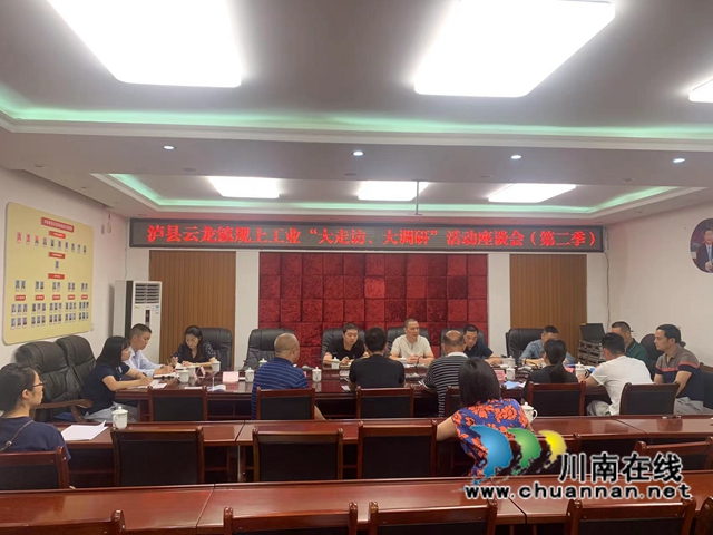 泸县联合调研组到云龙镇开展规上工业“大走访、大调研”活动(图5) 53d29234b315510181b4f60b2d2bf84.jpg