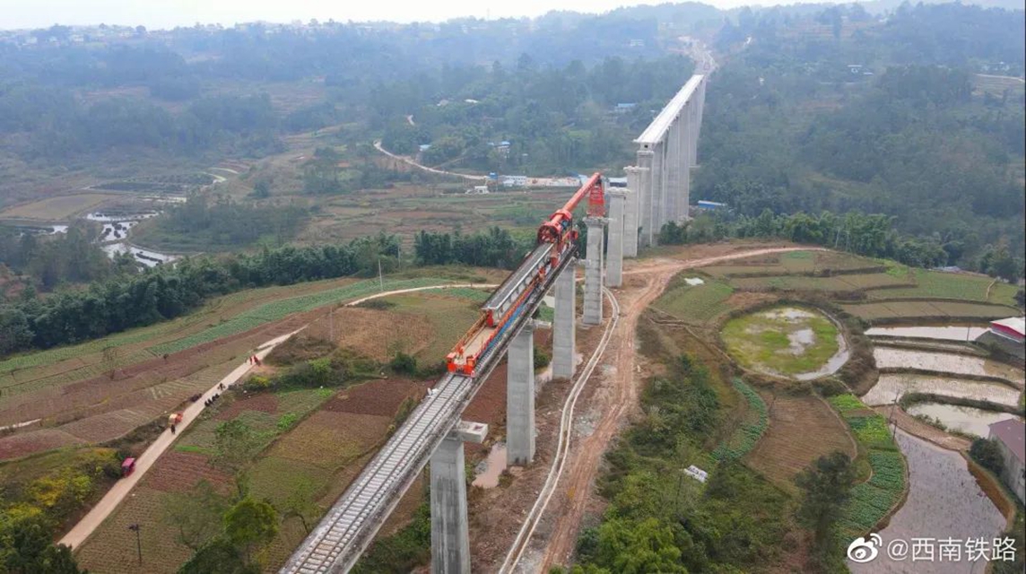 6年建设,内江境内这条新铁路年底通车(图4) 4.jpg