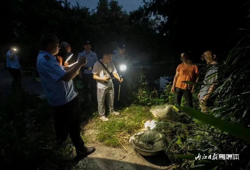 无人机立大功！隆昌执法部门抓获4名非法捕捞嫌疑人