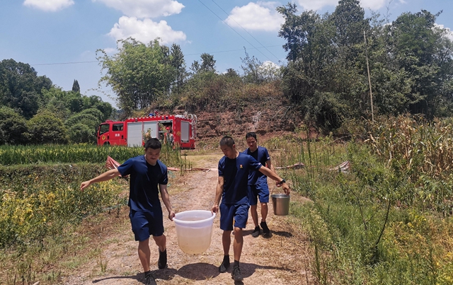 民心守护|纳溪区全力出击,为群众送水解“旱情”(图4) 4.jpg