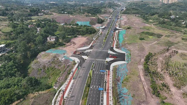 双向八车道！十几分钟跑拢柏溪！宜宾这条路实现快速直通