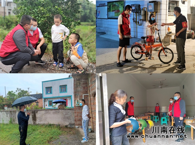 李雪亮、洪林、易圣仁参与社会面管控志愿服务.jpg
