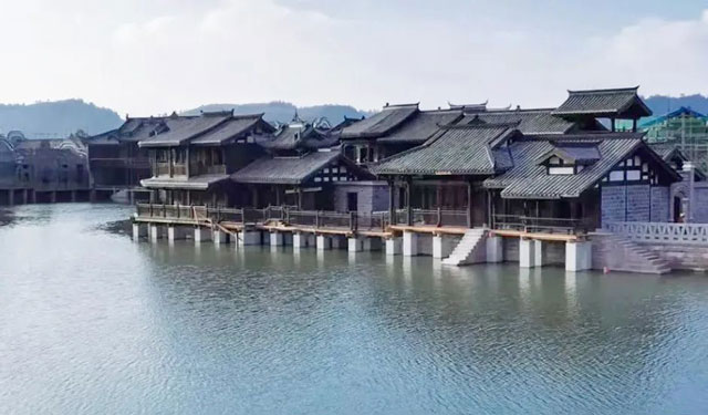 古装玄幻电影《青尘诀》在宜宾李庄古镇景区取景拍摄(图3) 3-1.jpg