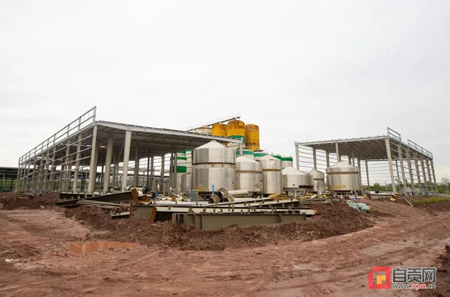 年底就可以喝上自贡产的啤酒了！这个项目全力建设中