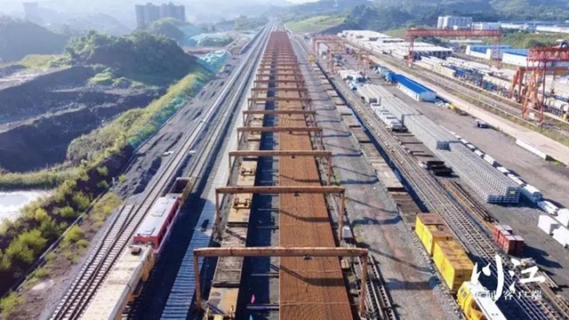 站前工程稳步收尾丨叙毕铁路（川滇段）建设最新进展