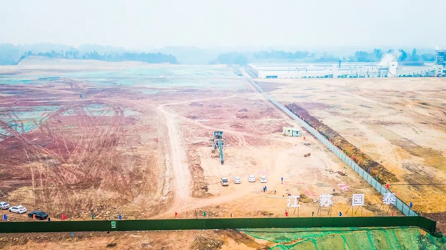 见证自贡速度→三天! 拿地即开工