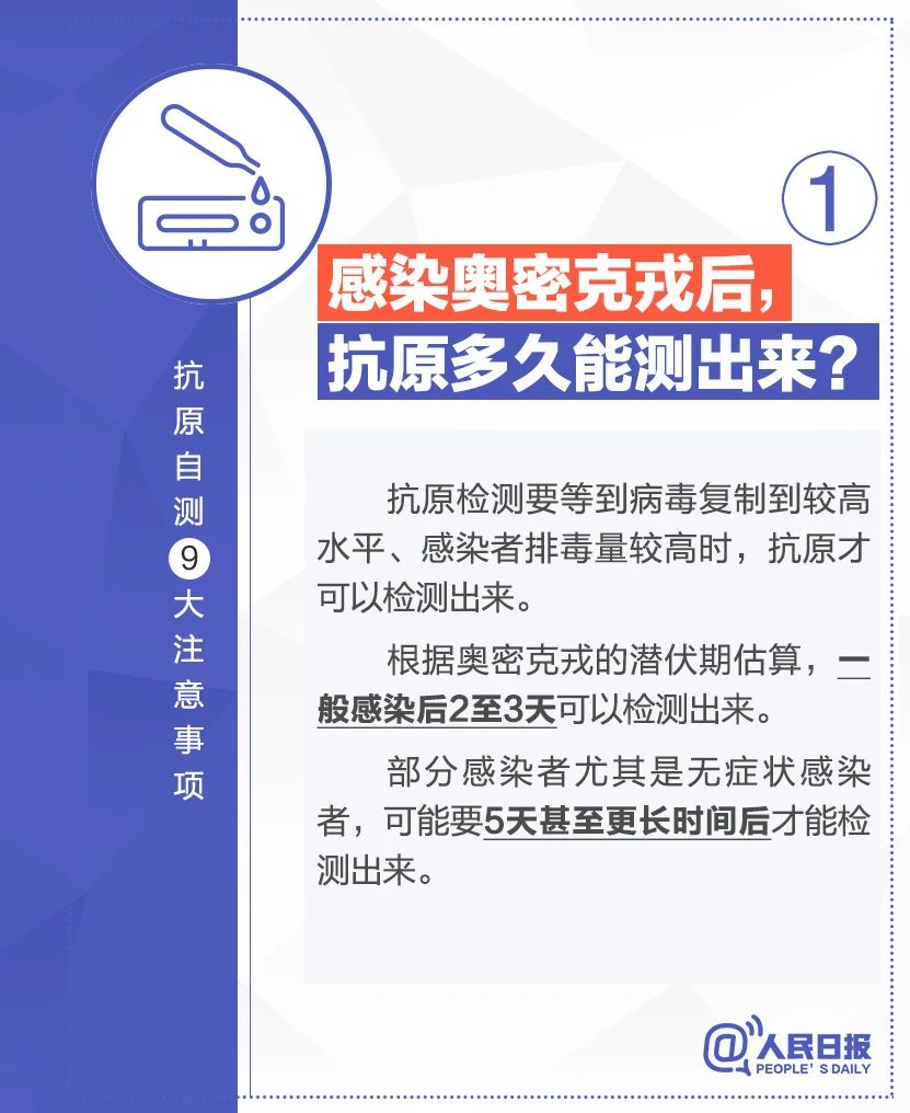 【关注】重要提醒！抗原自测9大注意事项