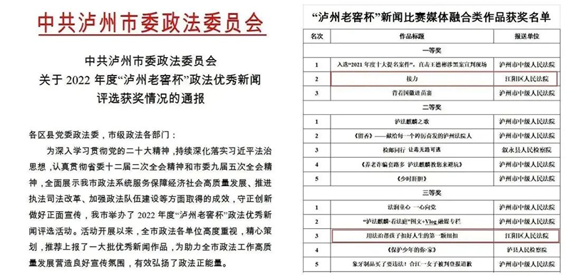 荣誉录·集体篇 | 江阳法院:让我们一起采撷时光,细数珍贵(图7) 7.jpg