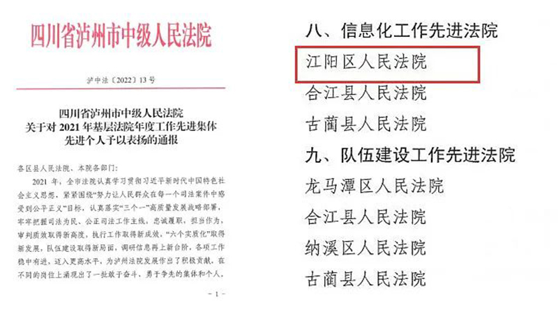 荣誉录·集体篇 | 江阳法院:让我们一起采撷时光,细数珍贵(图10) 10.jpg