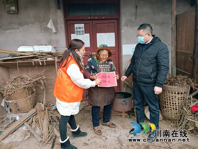 新春送暖！泸县百和镇开展走访慰问困难群众活动