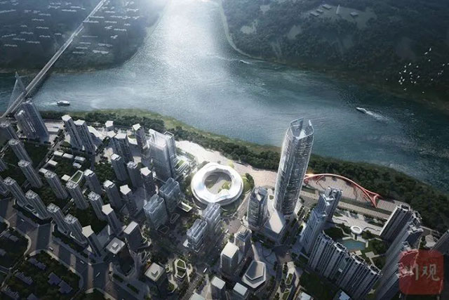 雏形初现 宜宾的“陆家嘴”计划明年投用