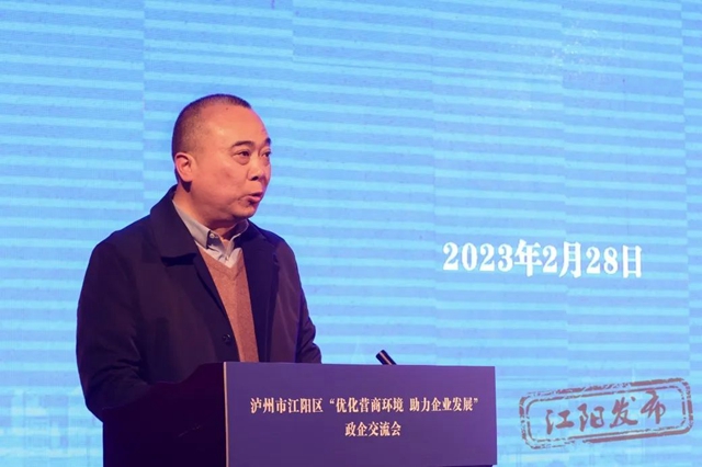 聘任招商大使、宜商环境体验官,江阳区“优化营商环境 助力企业发展”政企交流会举行(图14) 14.jpg