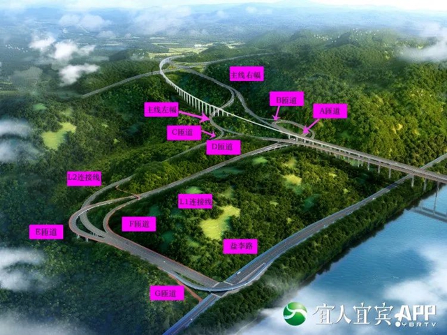 连接宜宾三个区!这条道路预计年底贯通(图3) 通3.jpg