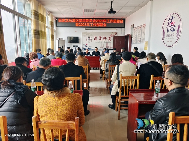 民建龙马潭区基层委员会召开2022年度工作总结会