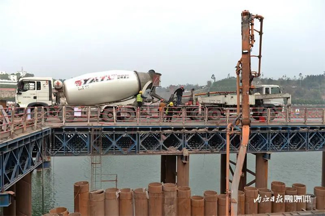 一桥通两区!明年,内江再添一座高颜值地标(图6) 6.jpg