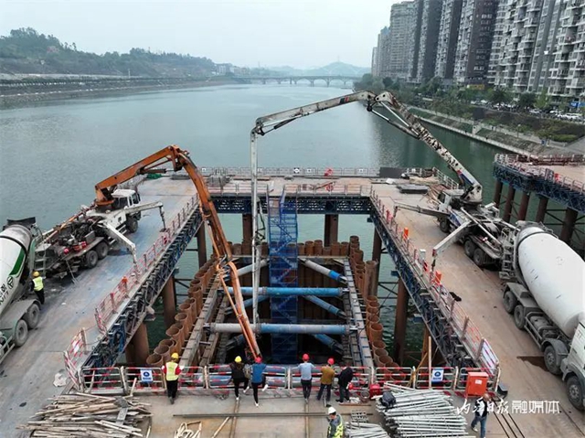 一桥通两区!明年,内江再添一座高颜值地标(图4) 4.jpg