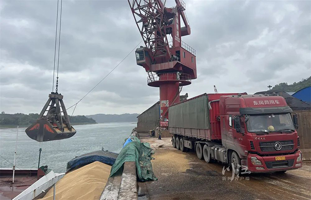 开门红丨今年一季度，泸州完成港口货物吞吐量178.64万吨