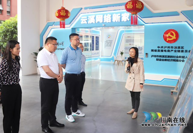 杨泸带队到纳溪区开展“十四五”规划实施中期调研